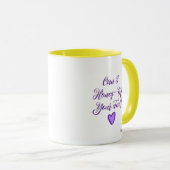 GIRAFFE & HONEYBEE TEA by Jeff Wilris マグカップ (正面右)