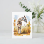 Giraffe in Tall Grass シーズンポストカード (スタンド正面)