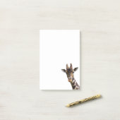 Giraffe in the corner Post It Notes ポストイット (デスク上)