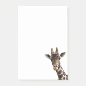 Giraffe in the corner Post It Notes ポストイット (正面)