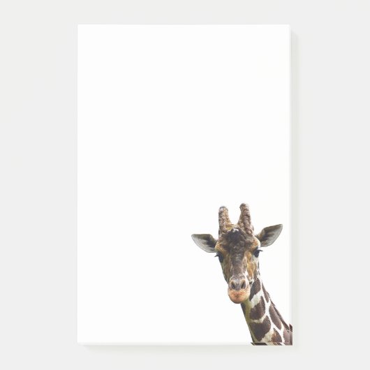 Giraffe in the corner Post It Notes ポストイット (正面)