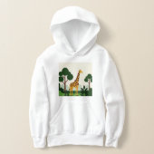 Giraffe in the forest (レイダウン)