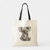 Giraffe Koala Safari Animals トートバッグ (裏面)