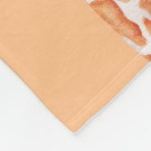 Giraffe Lover Giraffes Africa Merry Christmas フリースブランケット (角)