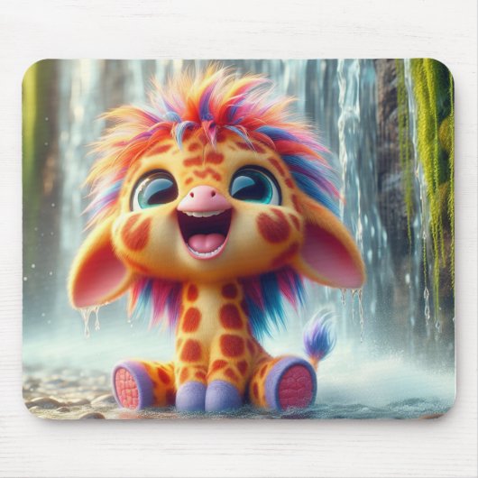 Giraffe Mauspad マウスパッド (正面)