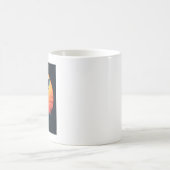 Giraffe Neck Like a Rollercoaster Run Funny Retro  コーヒーマグカップ (中央)