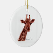 giraffe ornament セラミックオーナメント (右)