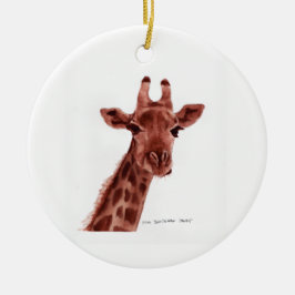 giraffe ornament セラミックオーナメント