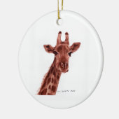 giraffe ornament セラミックオーナメント (左)