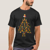 Giraffe Ornament Decoration Christmas Tree Xmas Tシャツ (正面)