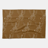 Giraffe + pegasus = Giraffsus キッチンタオル (横)