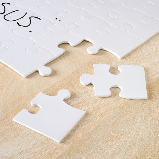 Giraffe + pegasus = Giraffsus ジグソーパズル (側面)