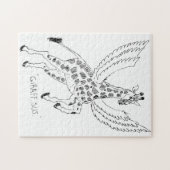 Giraffe + pegasus = Giraffsus ジグソーパズル (横)