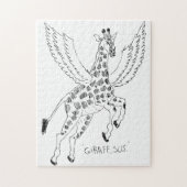 Giraffe + pegasus = Giraffsus ジグソーパズル (縦)