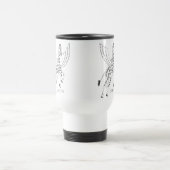 Giraffe + pegasus = Giraffsus トラベルマグ (中央)