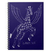 Giraffe + pegasus = Giraffsus ノートブック (正面)