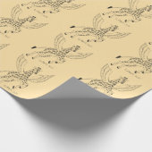 Giraffe + pegasus = Giraffsus ラッピングペーパー (角)