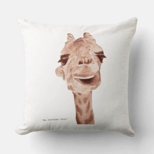 Giraffe Pillow クッション (正面)