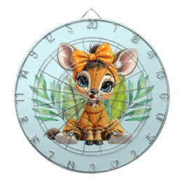 Giraffe Polka Dot Bow  ダーツボード