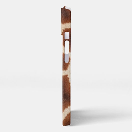 Giraffe Print Texture Phone Case – Safari Chic  iPhoneケース (左側面)