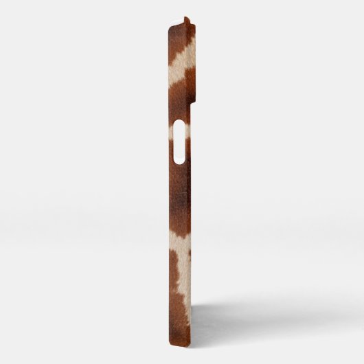 Giraffe Print Texture Phone Case – Safari Chic  iPhoneケース (右側面)