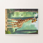 Giraffe Puzzle for Kids  ジグソーパズル (横)
