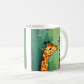 Giraffe Safari Coffee Mug コーヒーマグカップ (正面右)