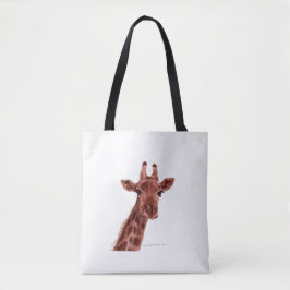 Giraffe shopping bag トートバッグ