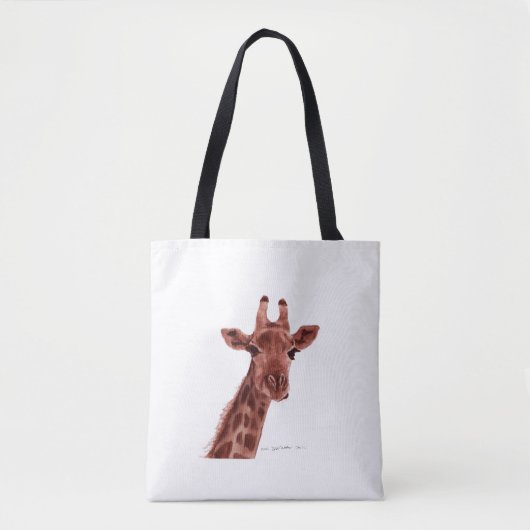 Giraffe shopping bag トートバッグ (正面)