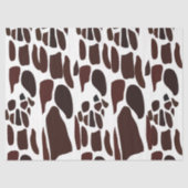 Giraffe Skin Pattern 薄葉紙 (正面)