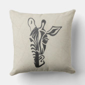 Giraffe – Stylish Throw Pillow クッション (裏面)