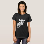Giraffe sunglasses giraffe love vacation animal fa tシャツ (正面フル)