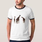 Giraffe Sunset Tシャツ (正面)