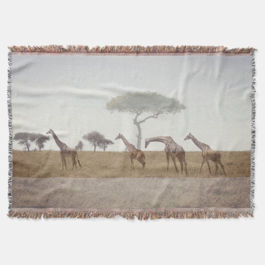 Giraffe Throw Blanket スローブランケット (正面)