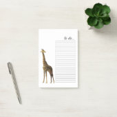 Giraffe To Do List Post-It® Notes ポストイット (オフィス)