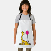 Giraffe with Balloon エプロン (インサイチュ)