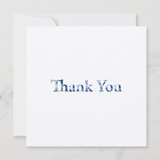 Giraffe with polka dot bow Thank you (裏面)