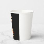 Giraffe Xmas Lighting Funny Santa Giraffe Christma 紙コップ (左)