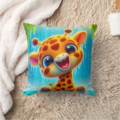 Giraffen Baby クッション (ブランケット)