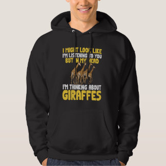 Giraffes 考え Safari Zoo Animal Giraffeについて パーカ
