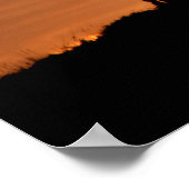 Giraffes at Sunset ポスター (角)