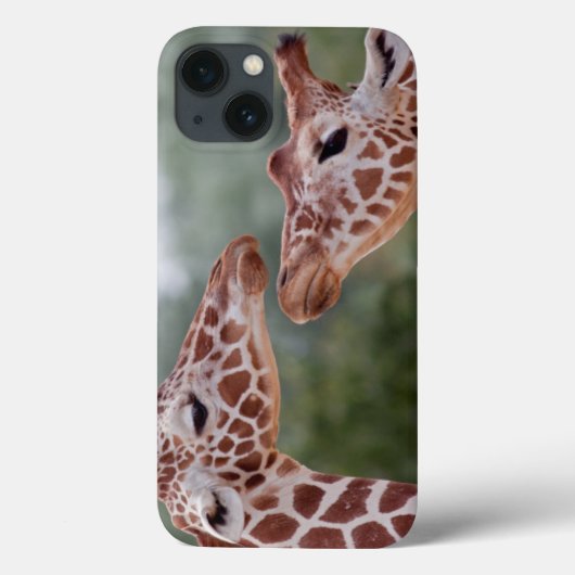Giraffes in Love iPadケース Case-Mate iPhoneケース (裏面)
