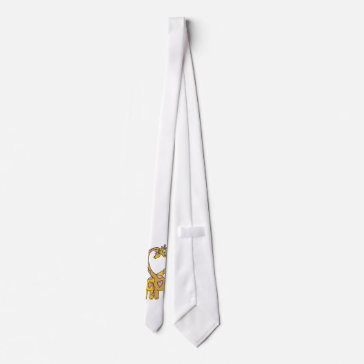giraffes in love tie ネクタイ (裏面)