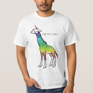 Girafficorn -虹 tシャツ