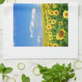 Girassol - Sunflower One キッチンタオル (折り畳み)