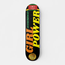 GIRIL POWER IN YOUR FACE  7 3/4" スケートボードデッキ