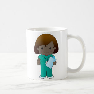 Girl小さい博士 コーヒーマグカップ