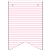 Girl African American Baby Shower Banner バンティングフラッグ (第1の旗)