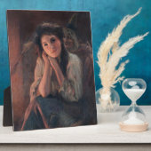 Girl and a Witch by Beatrice Offor フォトプラーク (側面)