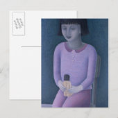 Girl and Doll 2003 ポストカード (正面/裏面)
